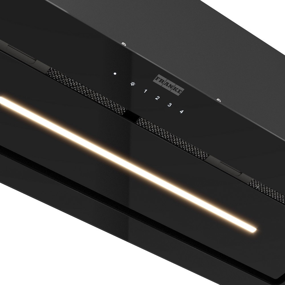 картинка Кухонная вытяжка полновстраиваемая Franke LUCE 90 BK 