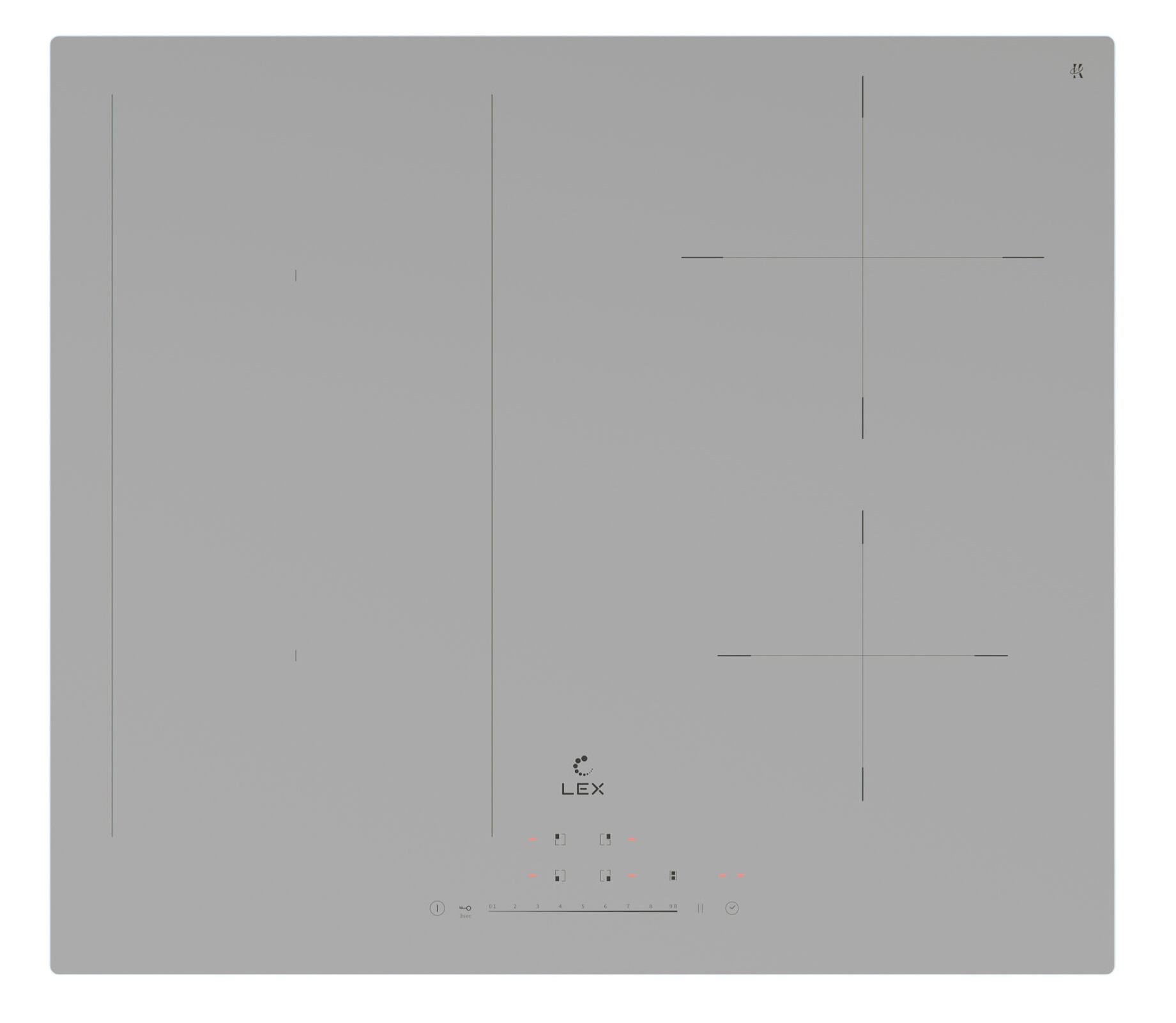 картинка Варочная панель Lex EVI 641A GR 