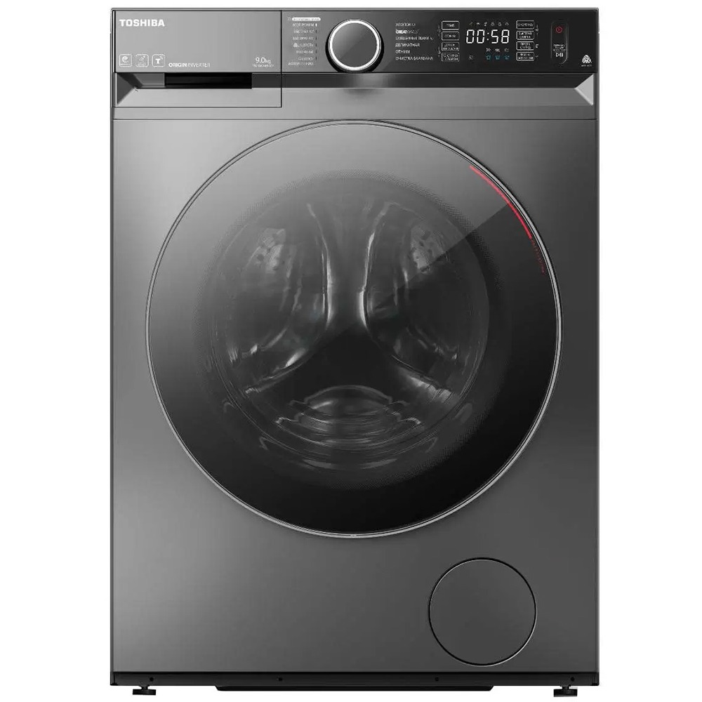 картинка Стиральная машина с паром Toshiba TW-BK100GF4RU(SK) серый 