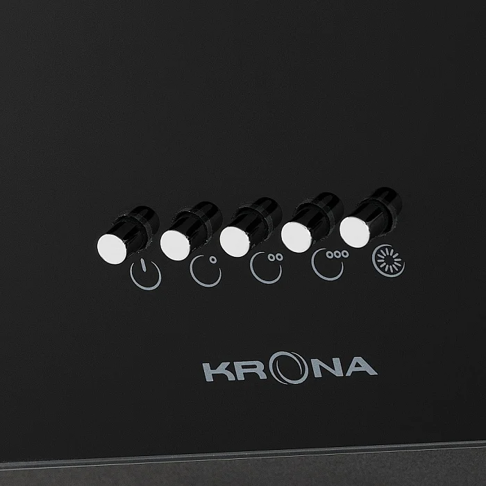 картинка Кухонная вытяжка Krona POLLY 600 BLACK PB 