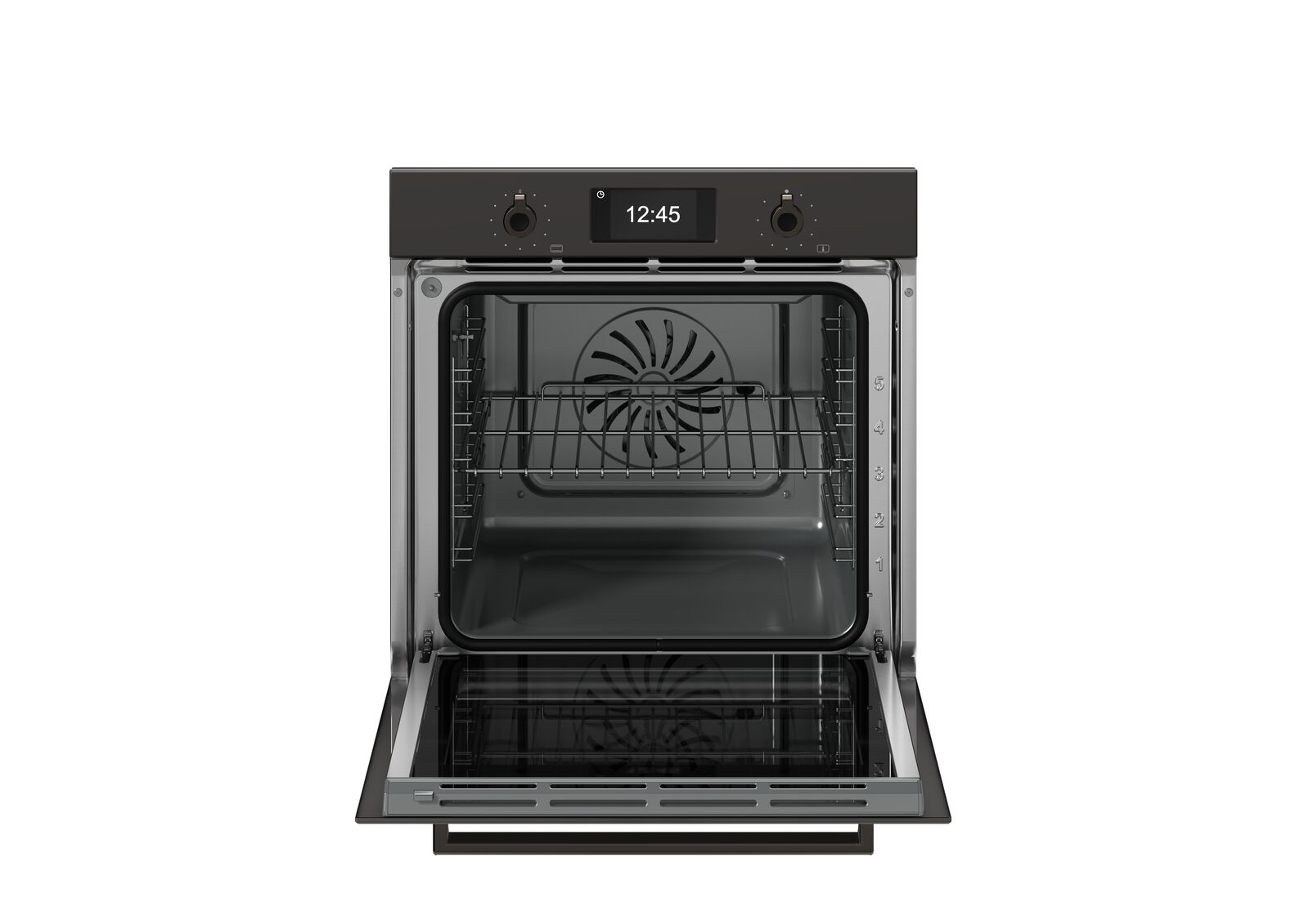 картинка Электрический духовой шкаф с функцией пара Bertazzoni F6011PROVTN карбонио 