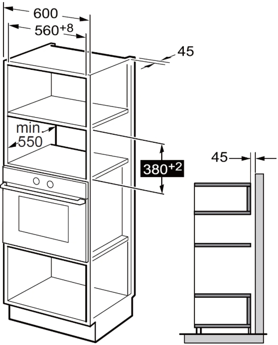 картинка Микроволновая печь De Dietrich DMG4210B 
