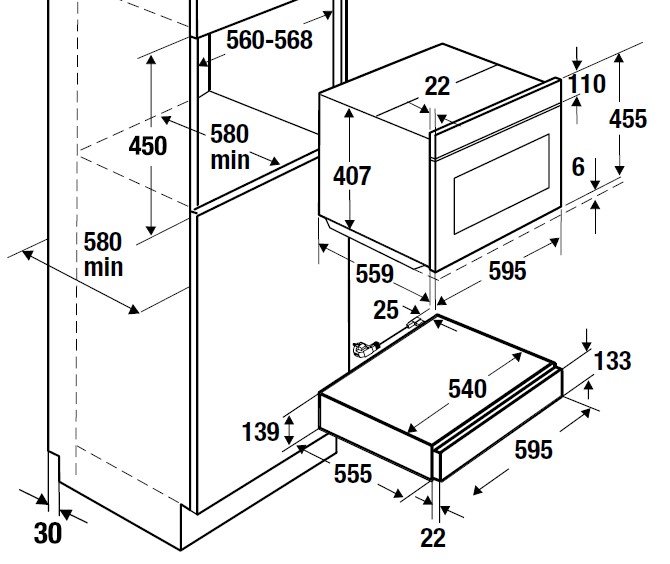картинка Ящик для вакуумирования Kuppersbusch CSV 6800.0 S 