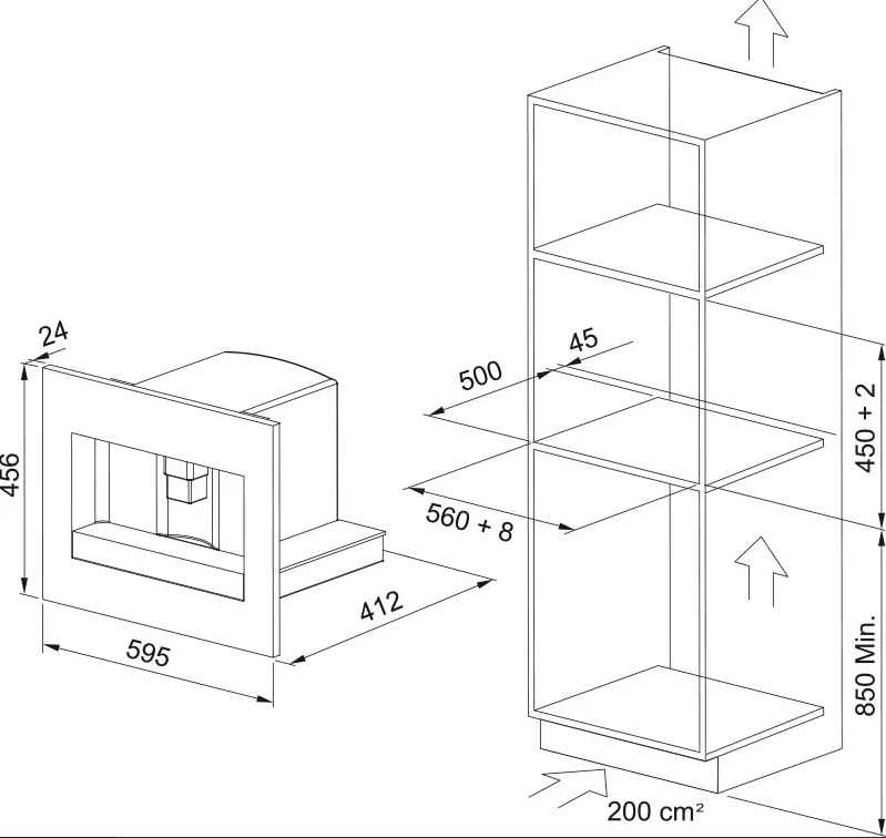 картинка Кофемашина Franke FMY 45 CM BK 
