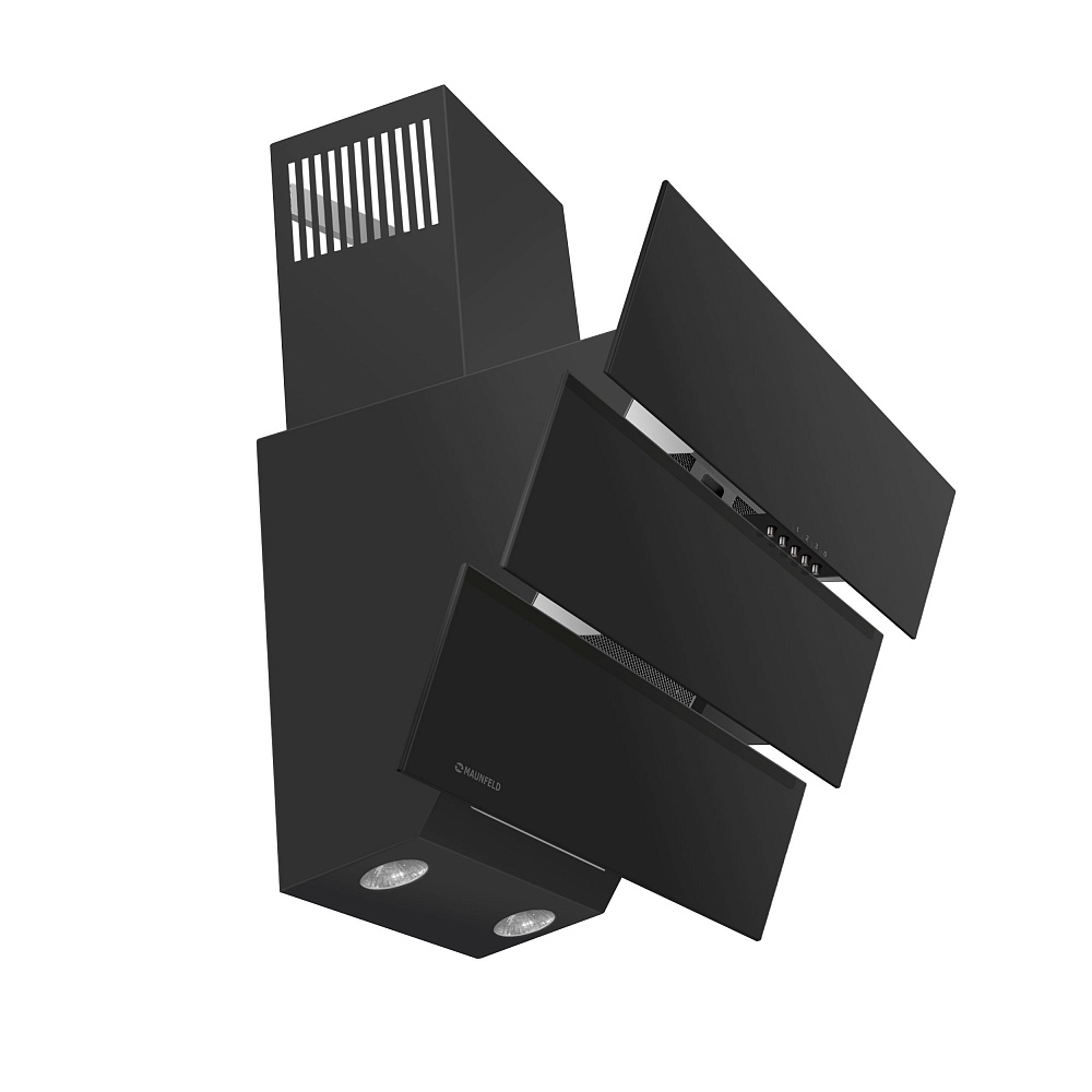 картинка Кухонная вытяжка Maunfeld CASCADA 60 BLACK 