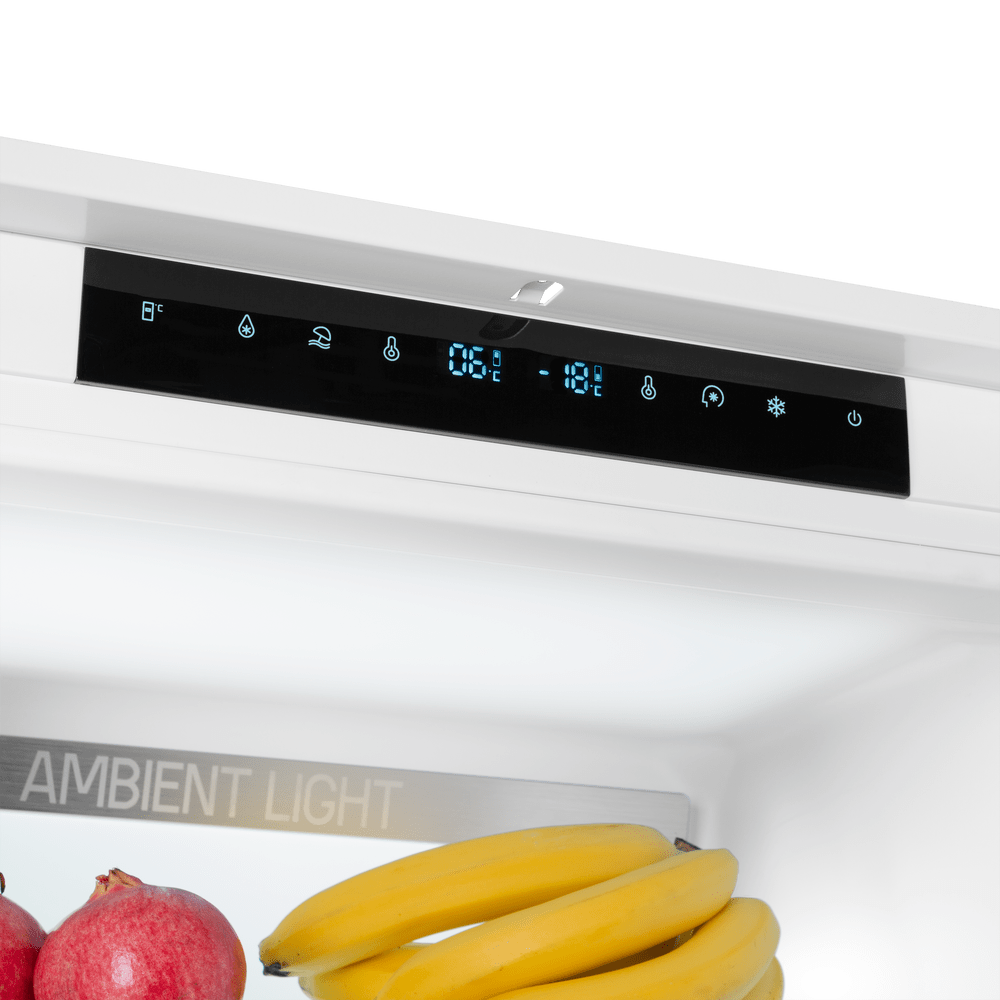 картинка Встраиваемый холодильник Maunfeld MBF17754NFWHGR LUX Inverter 