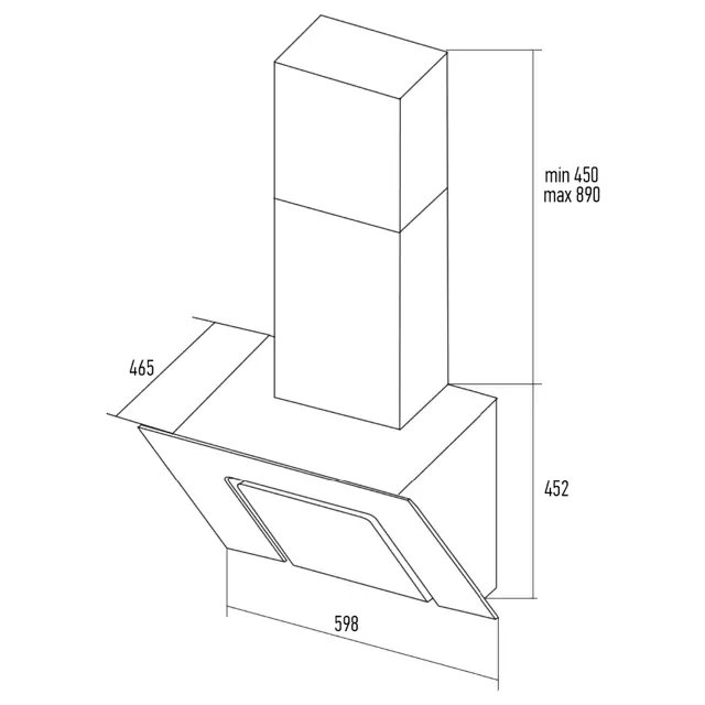 картинка Кухонная вытяжка Kuppersberg F 660 W 
