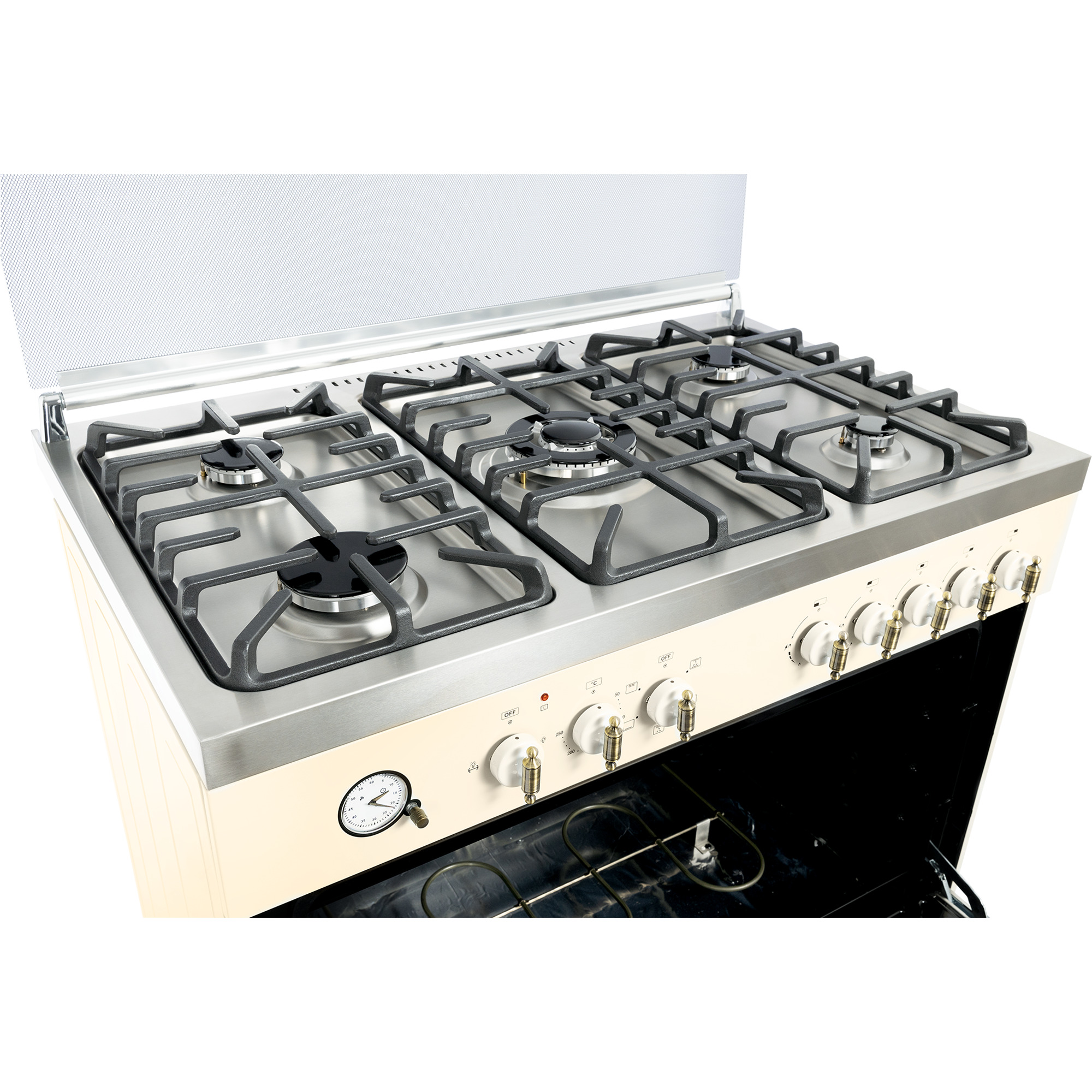 картинка Комбинированная кухонная плита Hiberg FEG 950-35 SY 