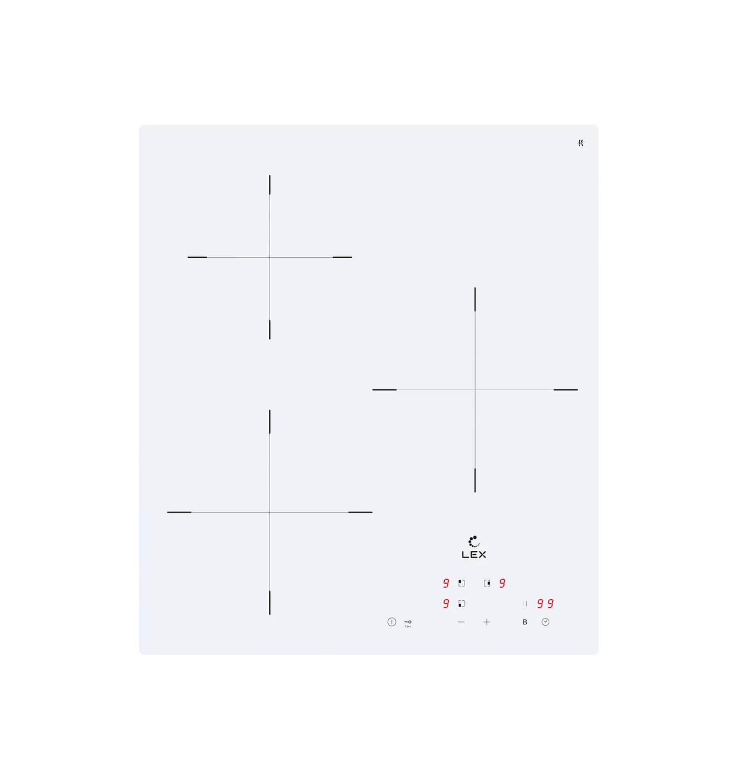 картинка Варочная панель Lex EVI 430A WH 