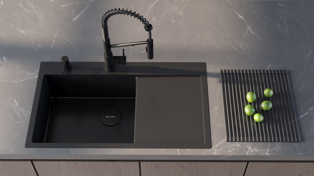 картинка Мойка Omoikiri AKISAME 86-GB-L SIDE 