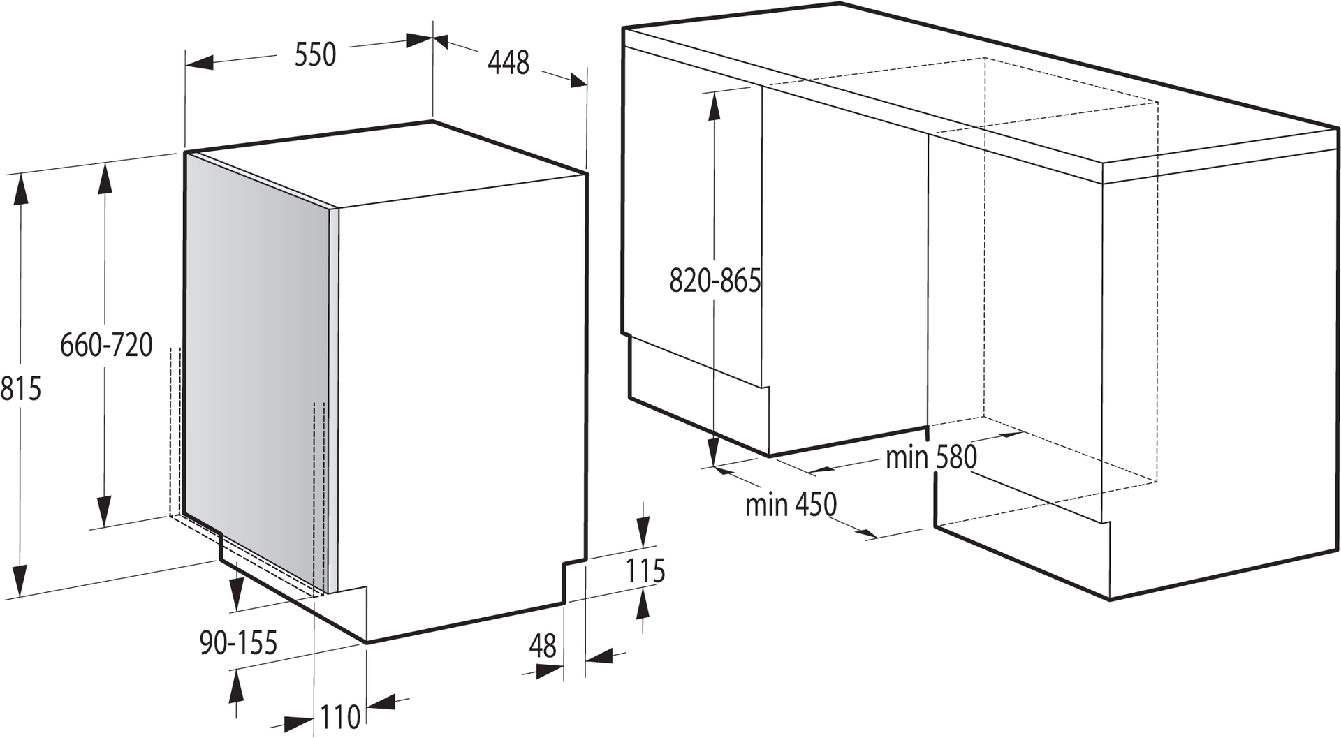 картинка Посудомоечная машина Gorenje GV520E10S 
