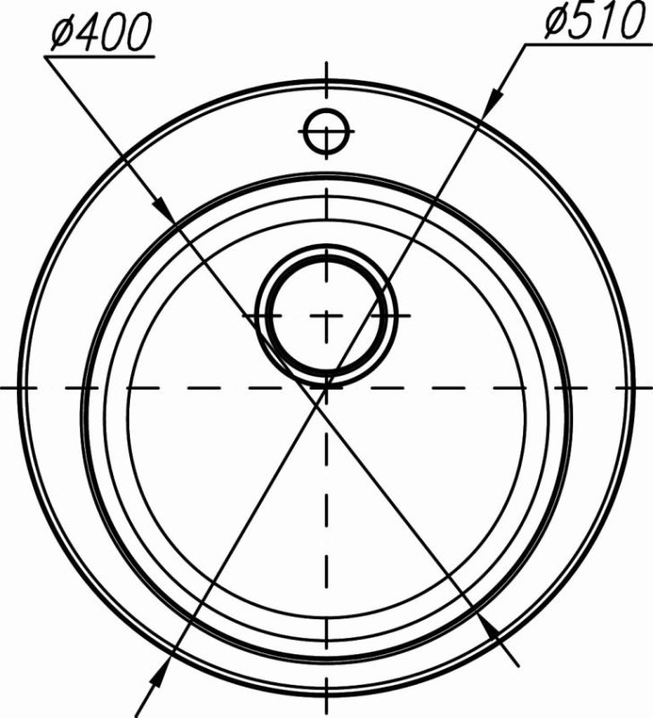 картинка Мойка для кухни Dr. Gans ГАЛА-510 