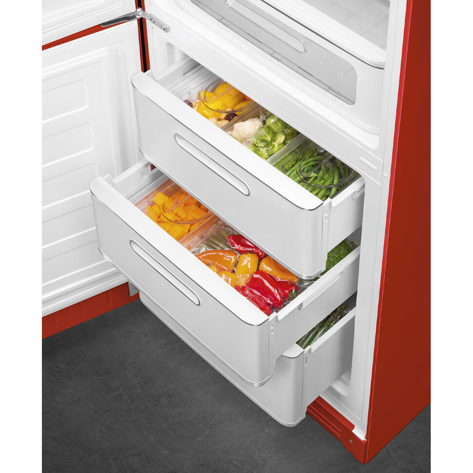 картинка Отдельностоящий холодильник Smeg FAB32LRD5 