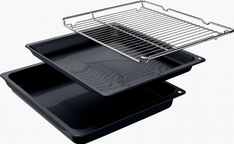 картинка Электрический духовой шкаф Bosch HJA737BA0 черный  