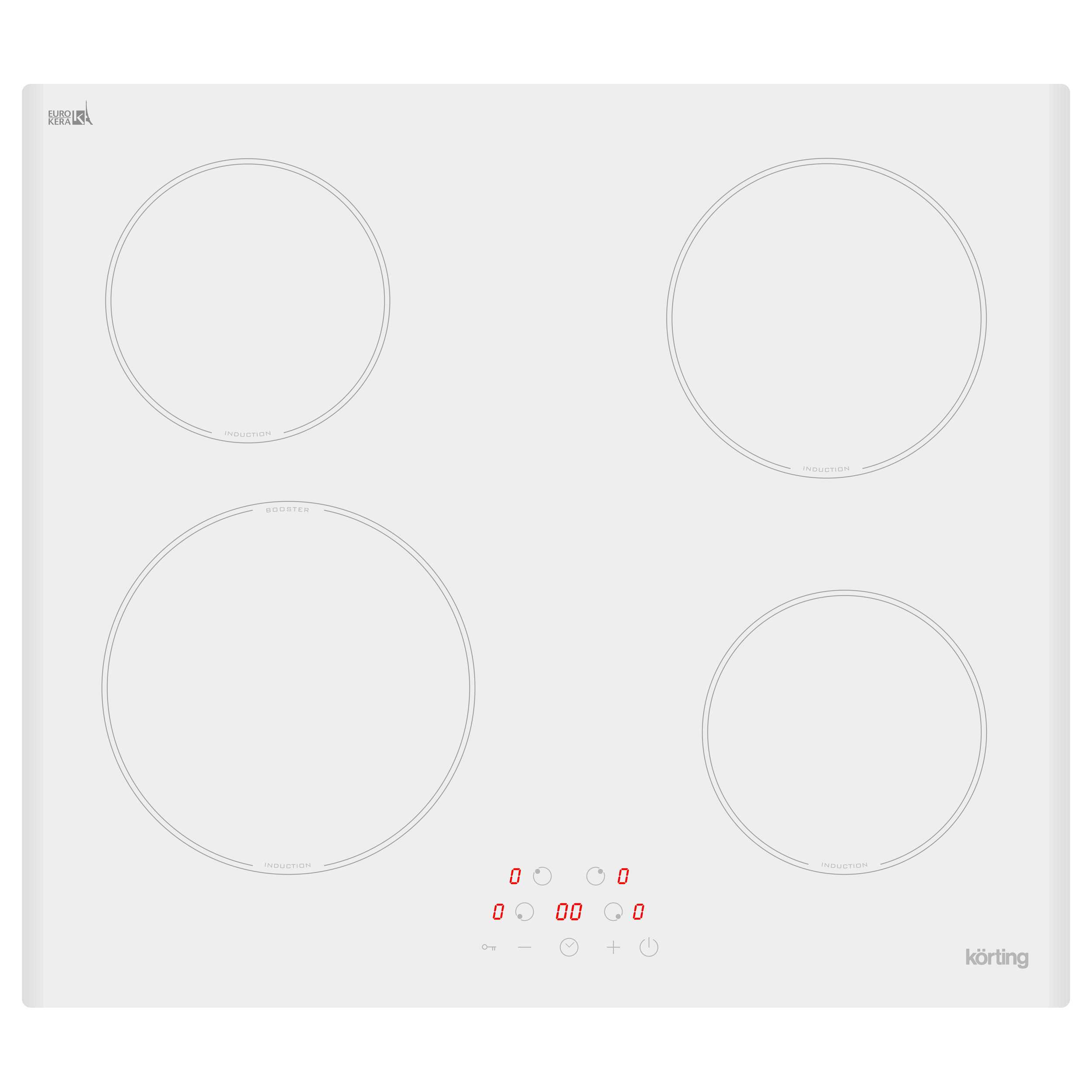 картинка Индукционная варочная панель Korting HI 64013 BW 