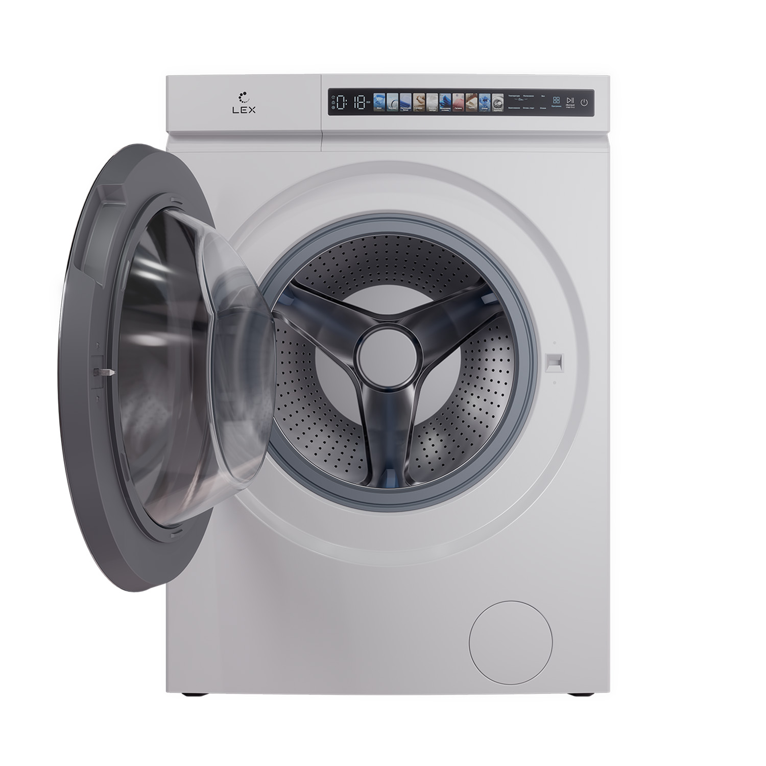 картинка Стиральная машина с сушкой Lex LWM10612 WHID MAGNA 