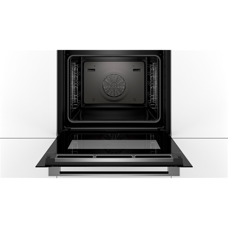 картинка Электрический духовой шкаф Bosch HBG634BB1 черный 