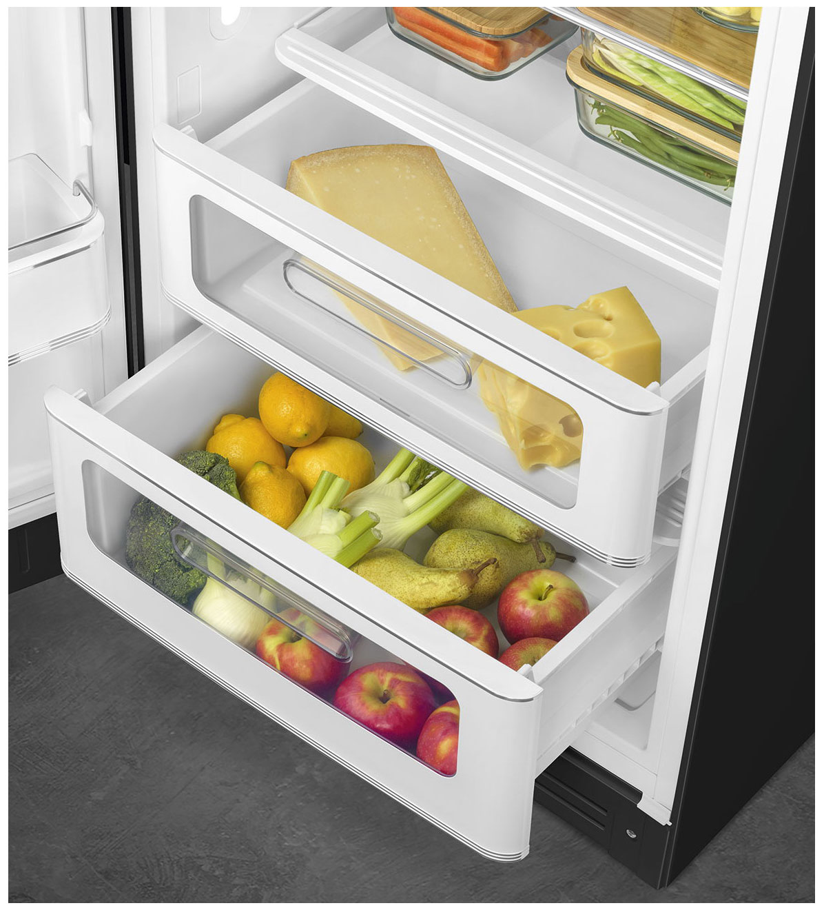 картинка Отдельностоящий холодильник Smeg FAB28LBL5 