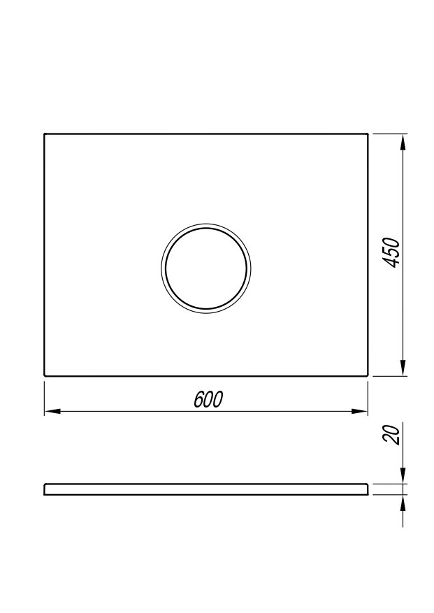 картинка Столешница Florentina СТ-600 