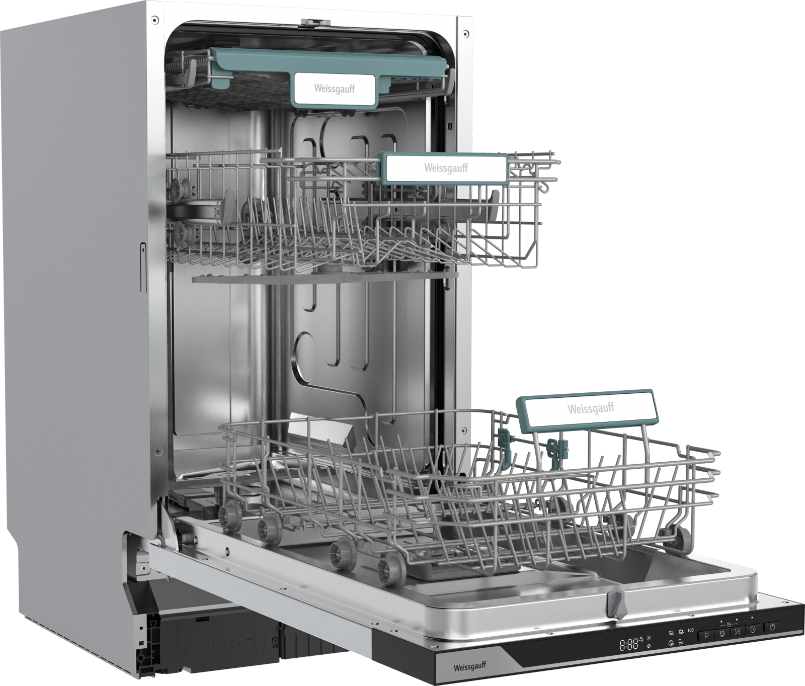 картинка Посудомоечная машина Weissgauff BDW 4535 Autoopen Timer Floor 