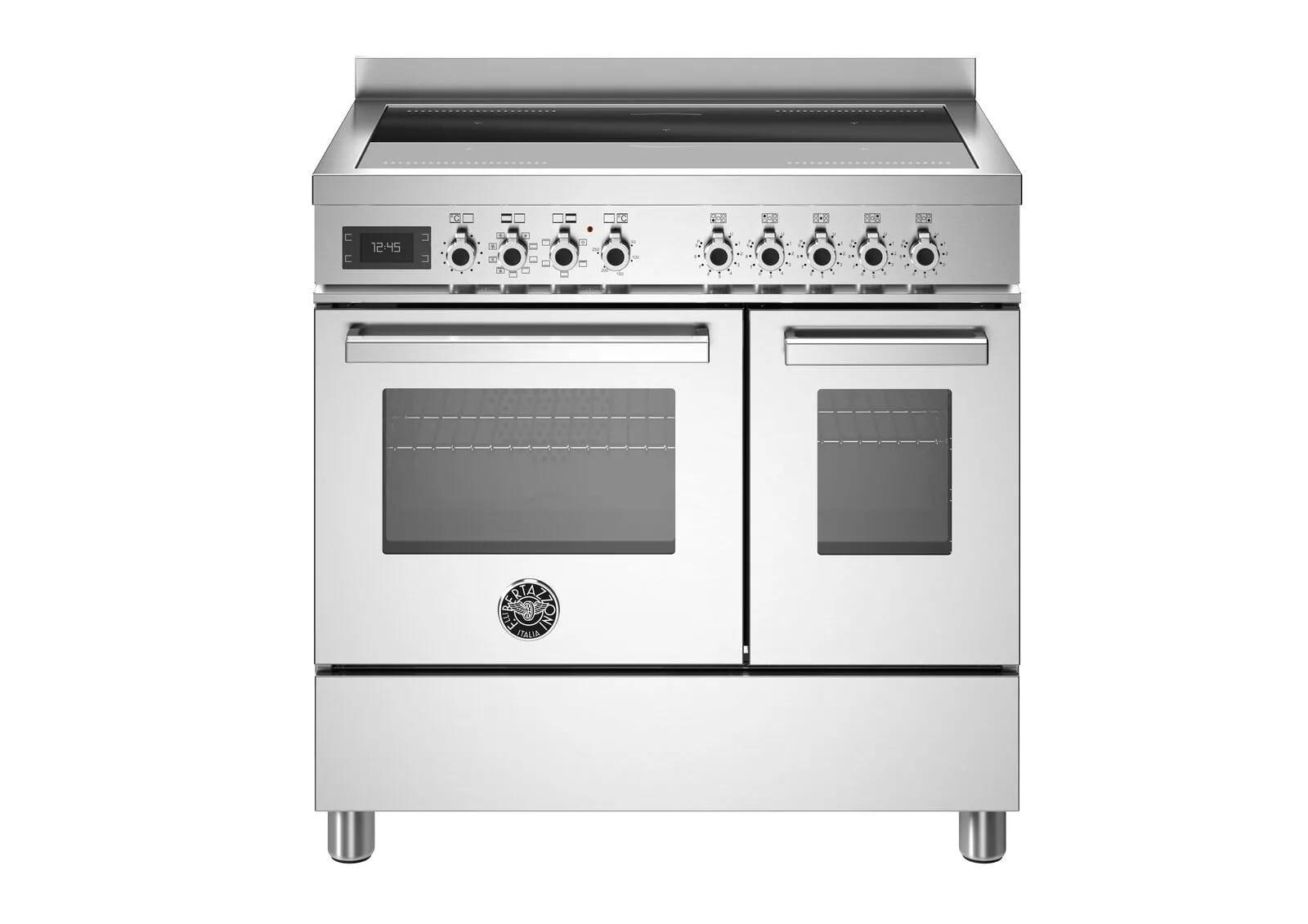 картинка Комбинированная кухонная плита Bertazzoni PRO95I2EXT нержавеющая сталь 