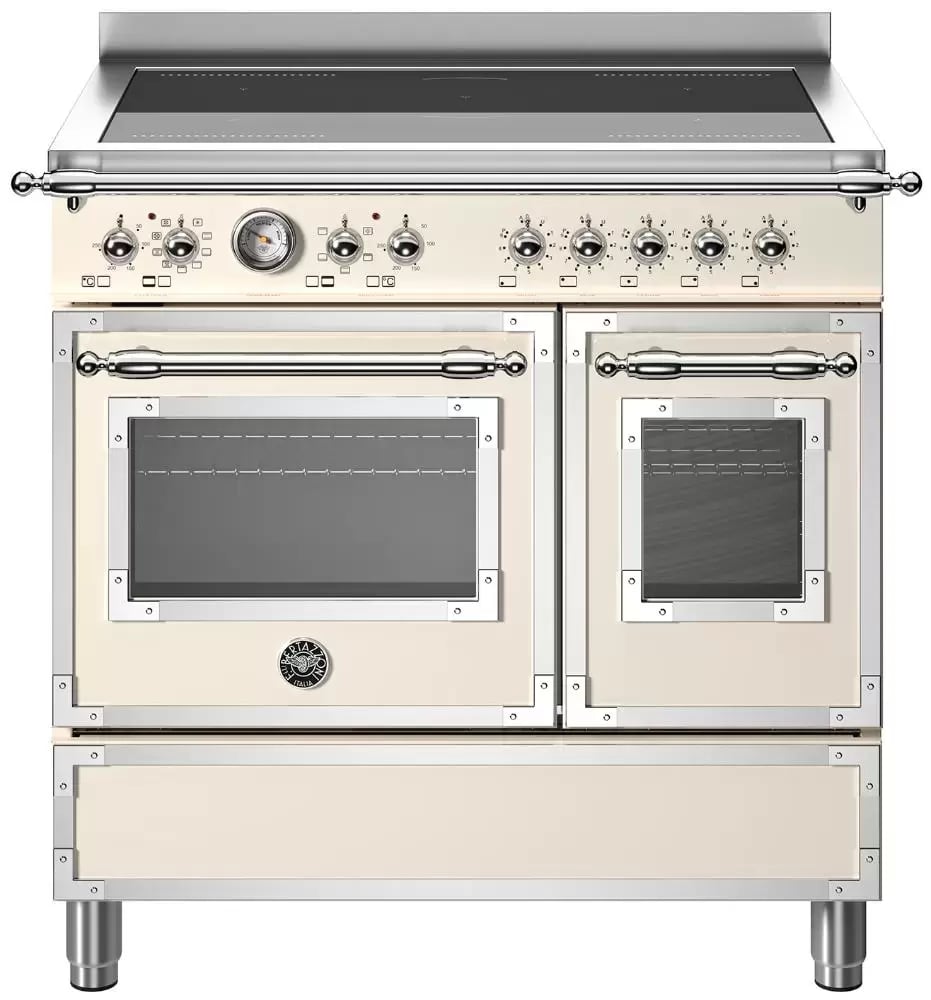 картинка Комбинированная кухонная плита Bertazzoni HER95I2EAVT слоновая кость 