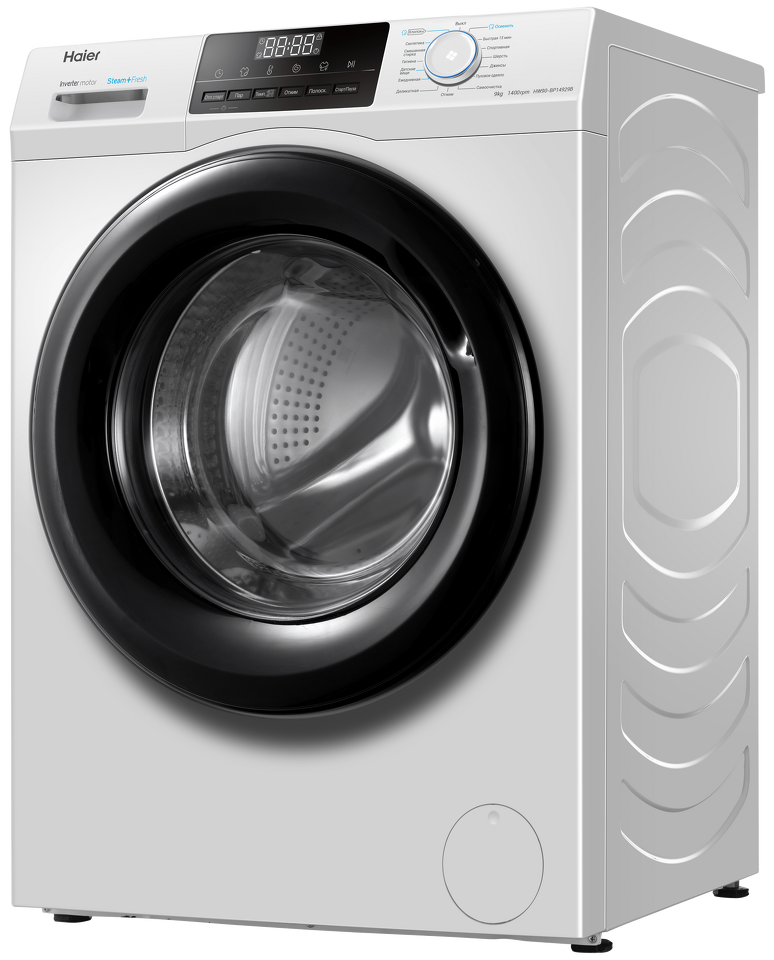 картинка Стиральная машина с паром Haier HW90-BP14929B 