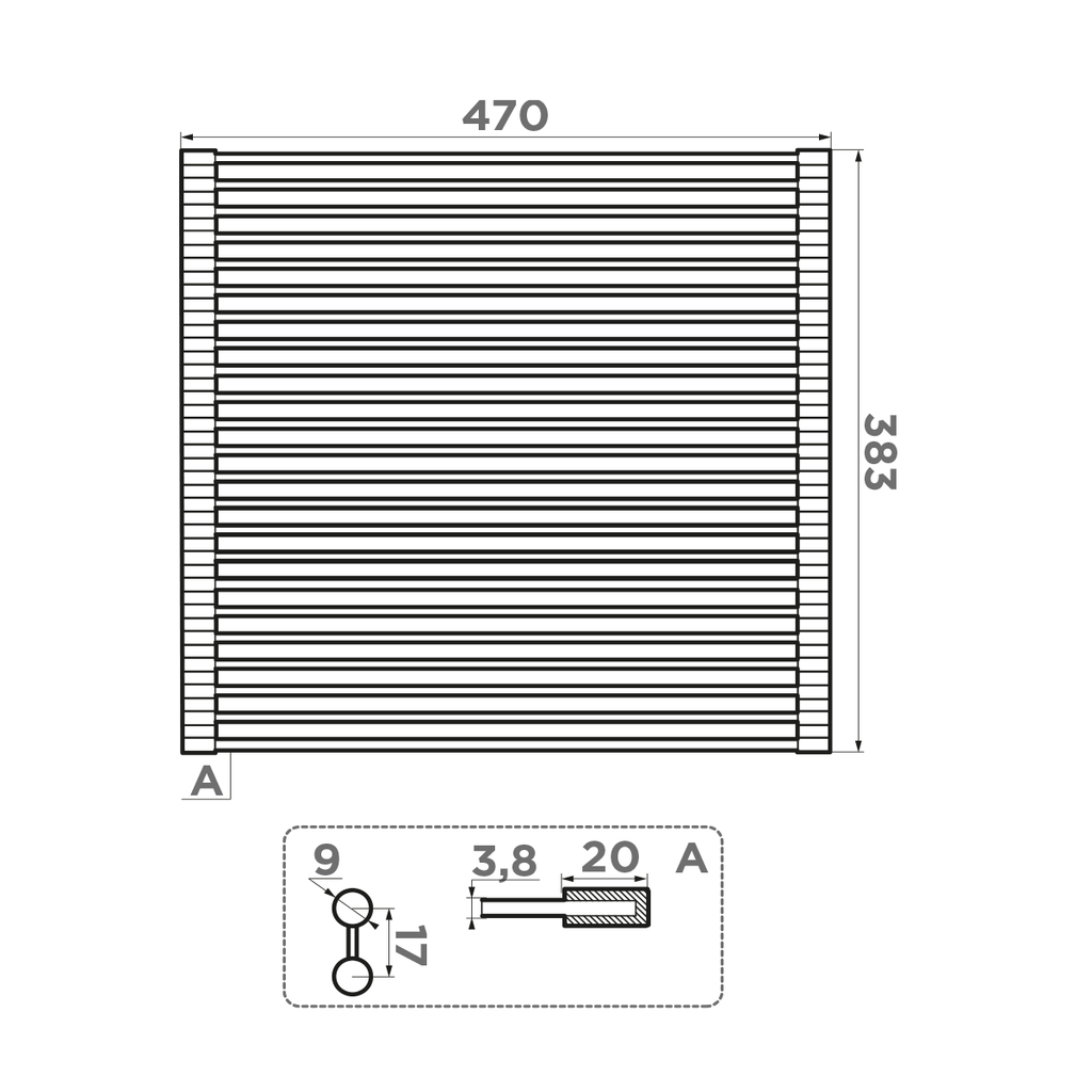 картинка Ролл-мат Omoikiri Roll-03-In 