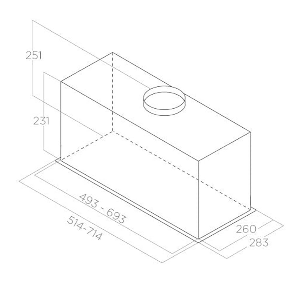 картинка Кухонная вытяжка Elica FOLD S IX/A/72 