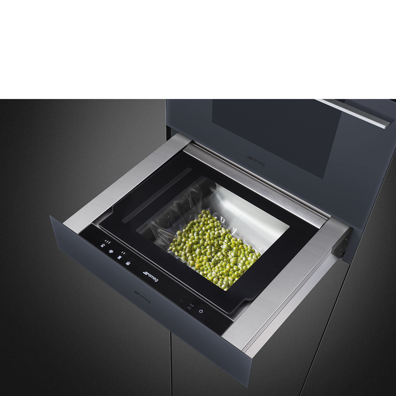 картинка Ящик для вакуумирования Smeg CPV115G Neptune Grey  