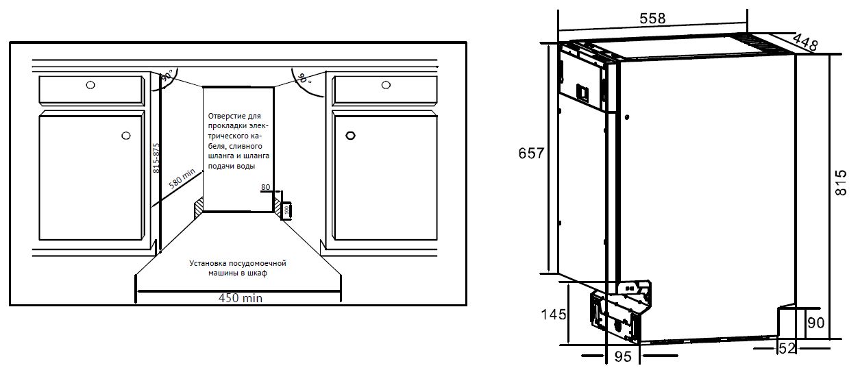 картинка Посудомоечная машина Kuppersberg GGS 4535 