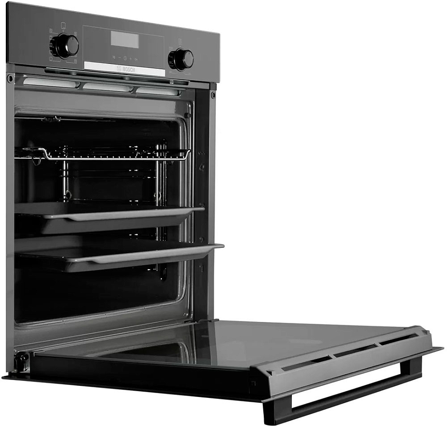 картинка Электрический духовой шкаф Bosch HBG5370B0 черный 