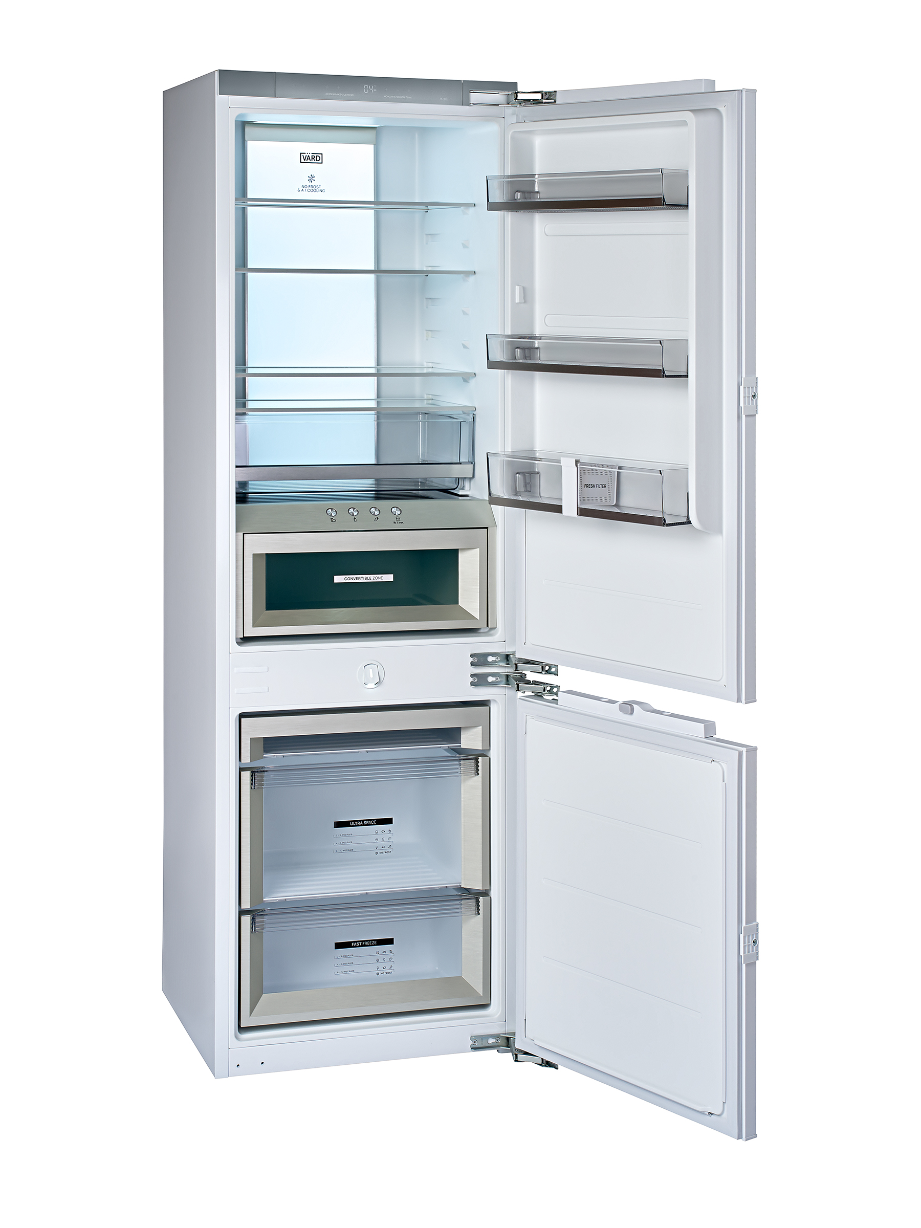 картинка Встраиваемый холодильник Vard VIC177NIW 