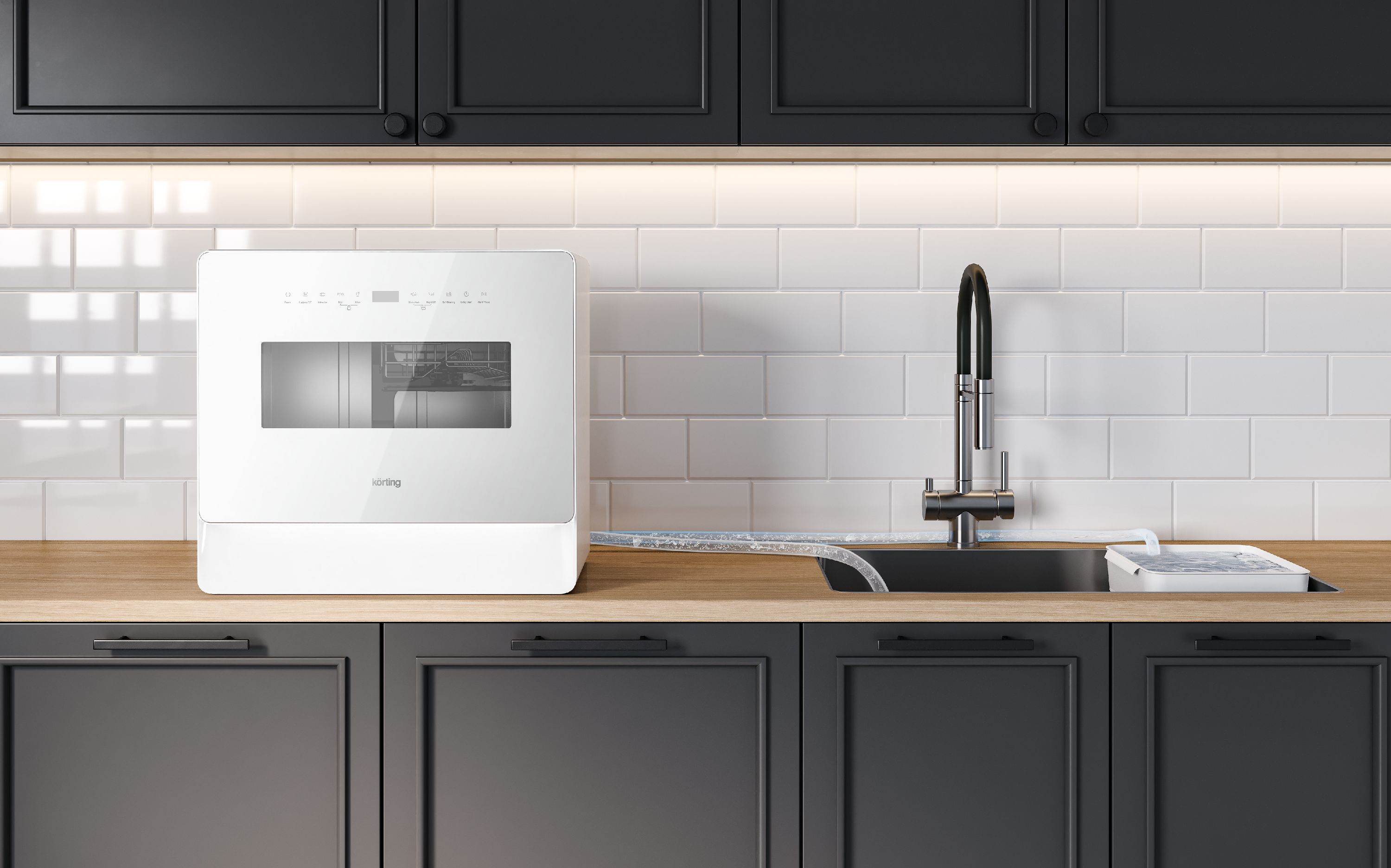 картинка Посудомоечная машина Korting KDF 26630 GW 