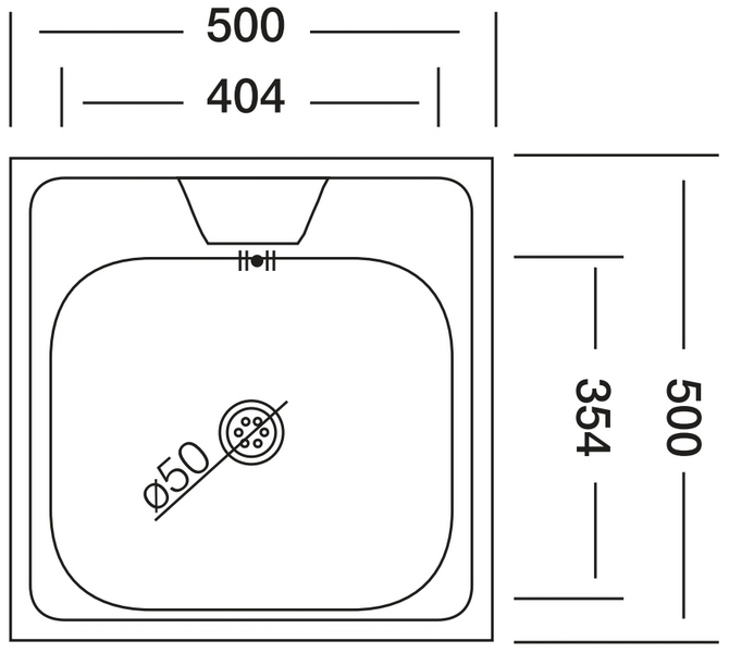 картинка Мойка для кухни Владикс V-406 