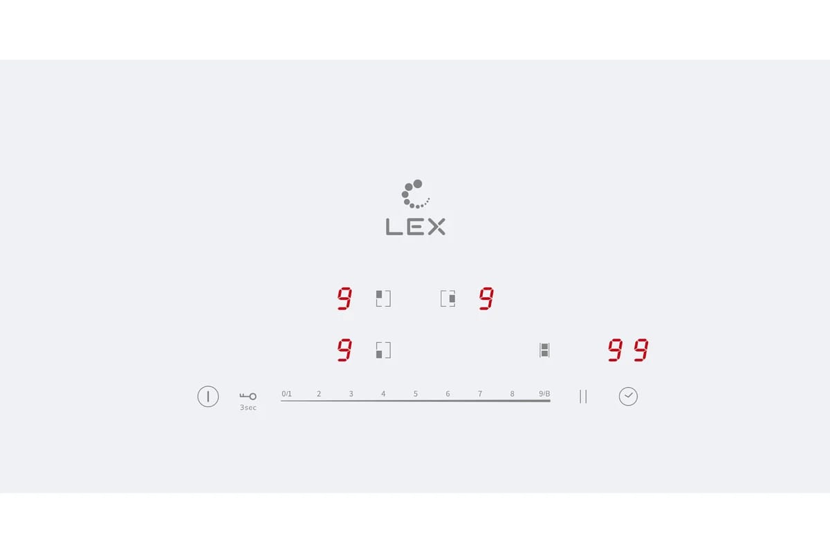 картинка Варочная панель Lex EVI 631A WH 