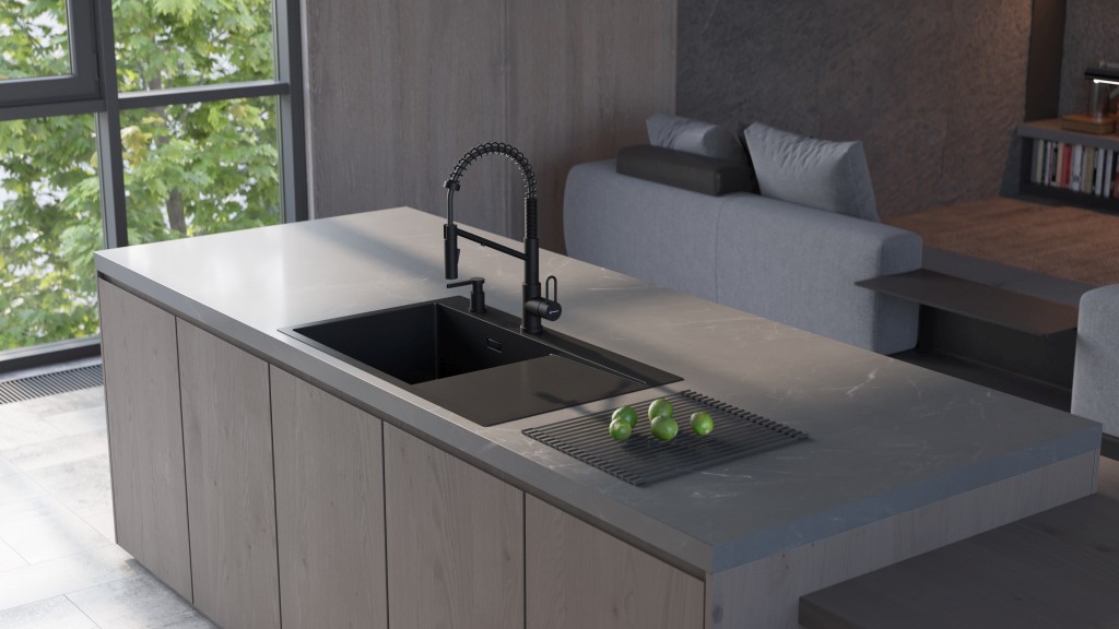 картинка Мойка Omoikiri AKISAME 86-GB-L SIDE 