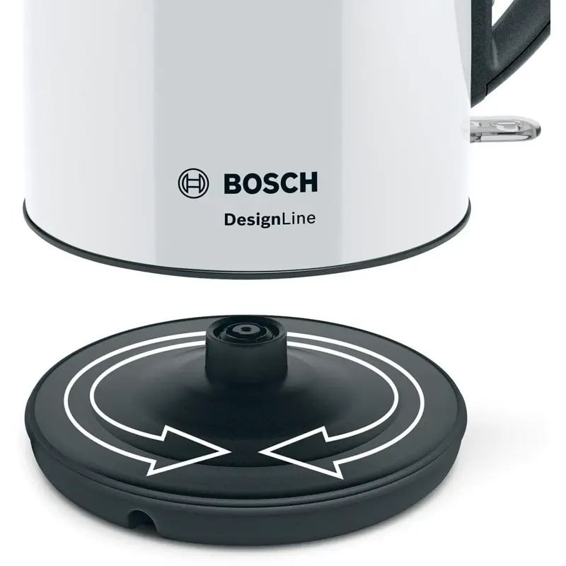 картинка Чайник электрический Bosch TWK3P421 белый 