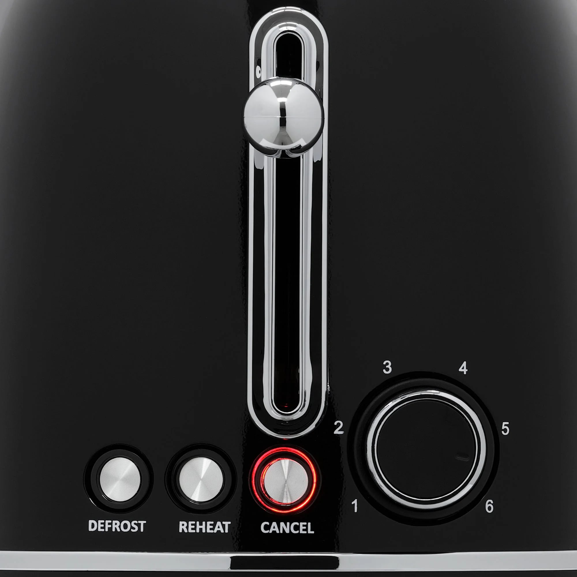 картинка Тостер Krona Stahl Black черный 