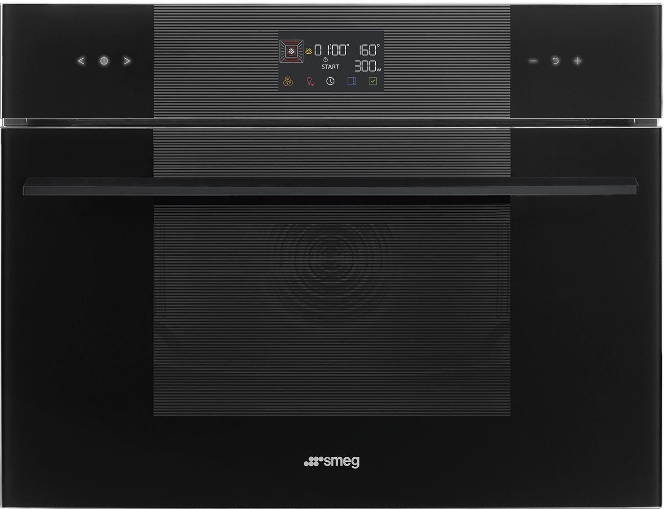 картинка Электрический духовой шкаф СВЧ Smeg SO4102M1B3 