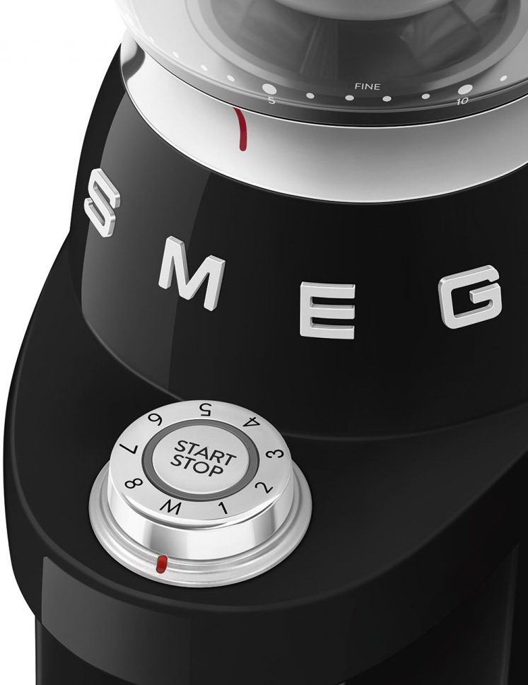 картинка Кофемолка Smeg CGF03BLEU черный 