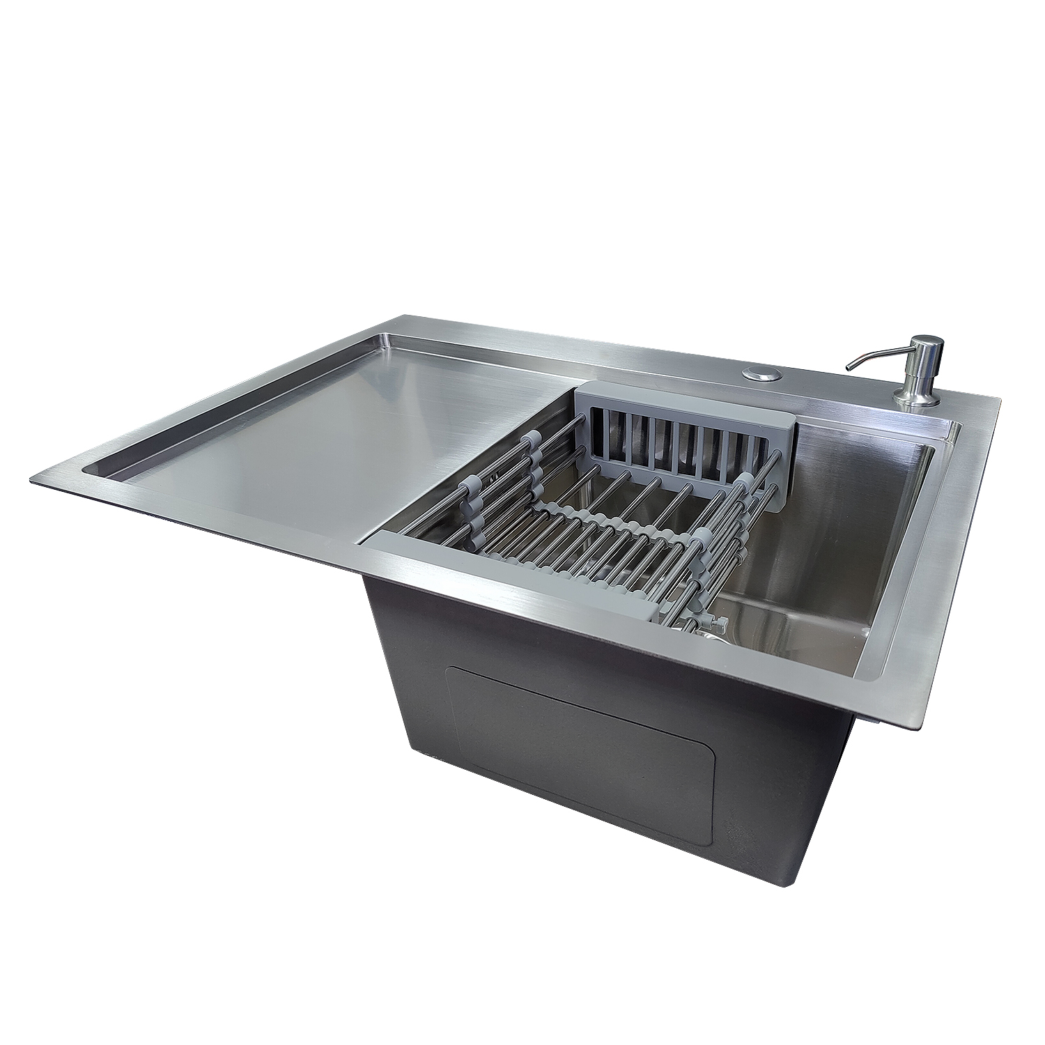 картинка Мойка для кухни Gerda GS 6548R S сатин 