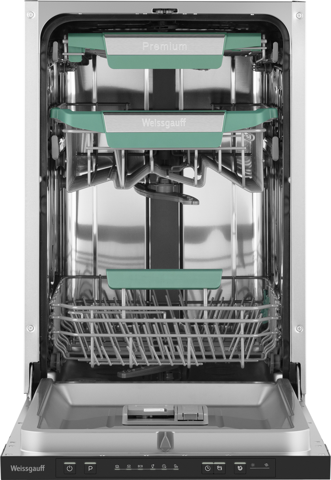 картинка Посудомоечная машина Weissgauff BDW 4536 D Inverter AutoOpen Infolight 