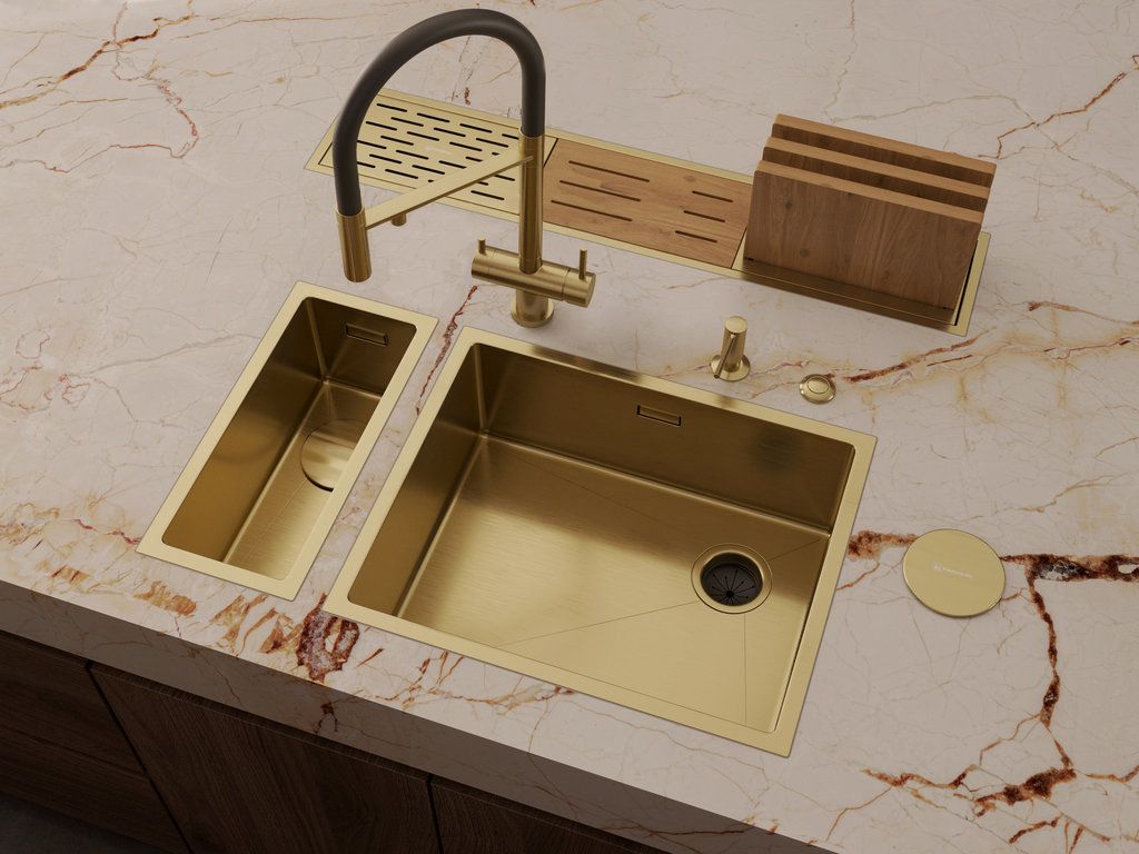 картинка Мойка Omoikiri TAKI 54-U/IF-GB SIDE SF 