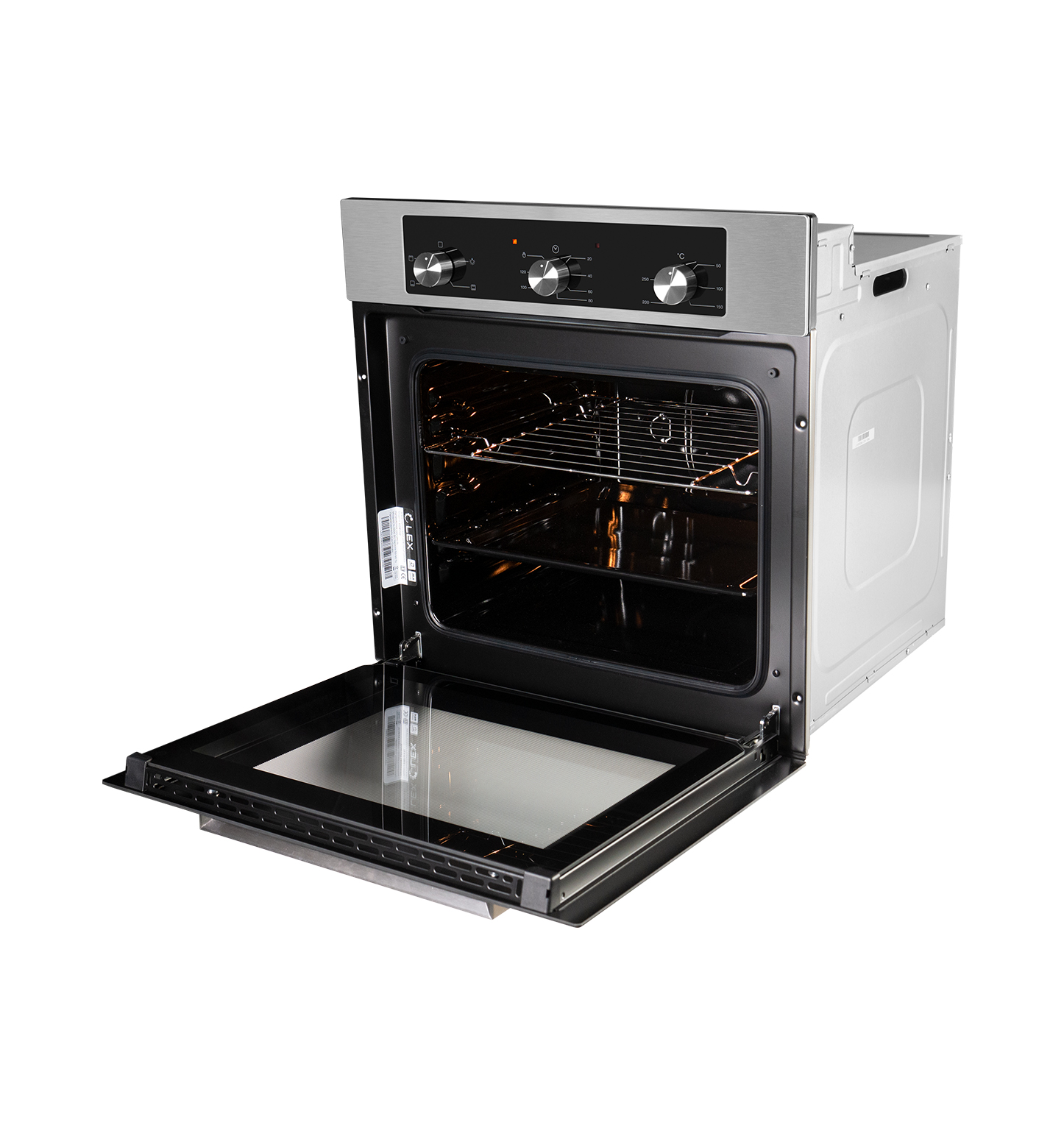 картинка Электрический духовой шкаф Lex EDM 042 IX нержавеющая сталь 