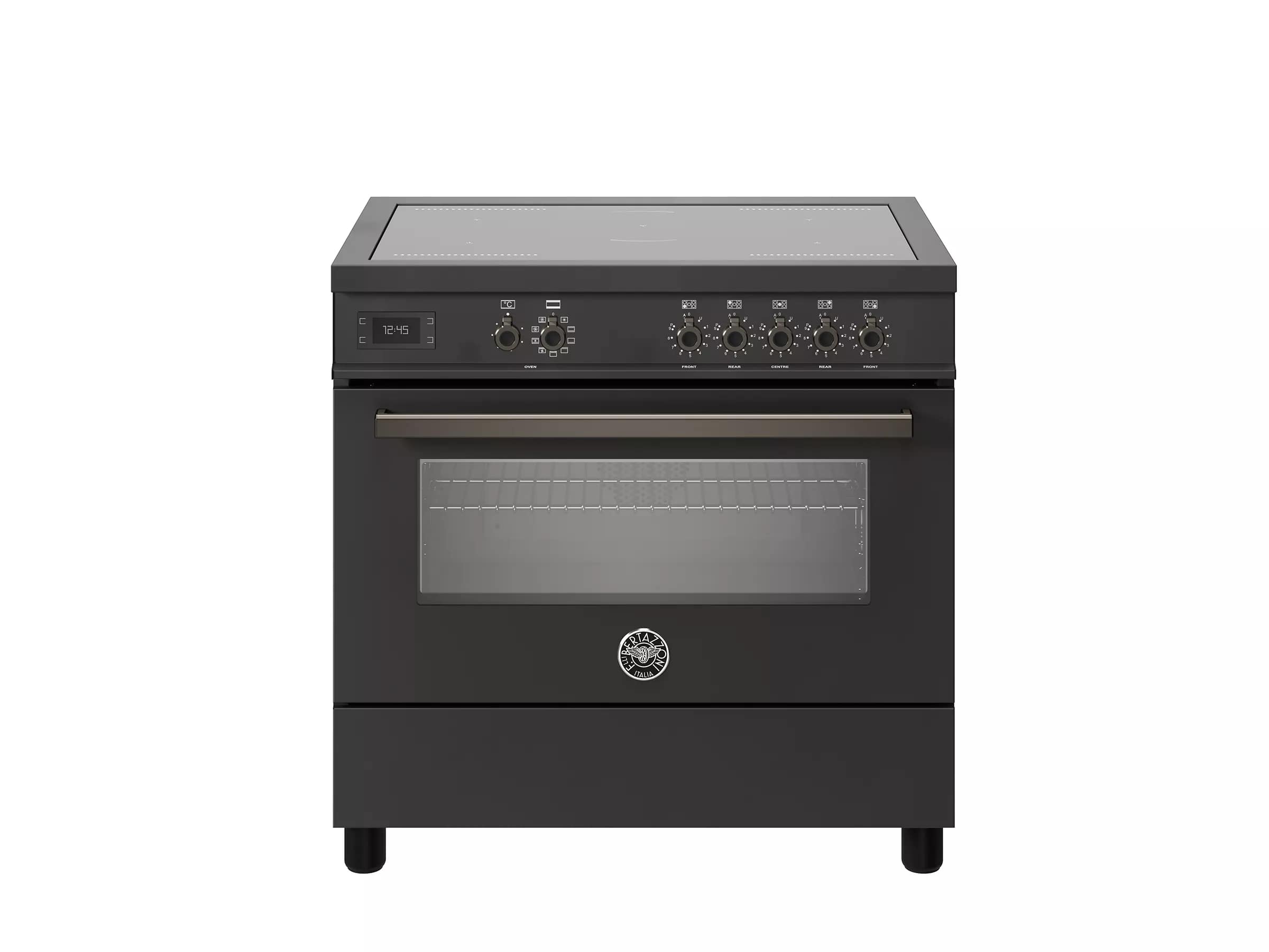 картинка Комбинированная кухонная плита Bertazzoni PRO95I1ECAT карбонио 