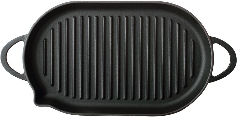 картинка Чугунная сковорода-гриль Korting K 1133 