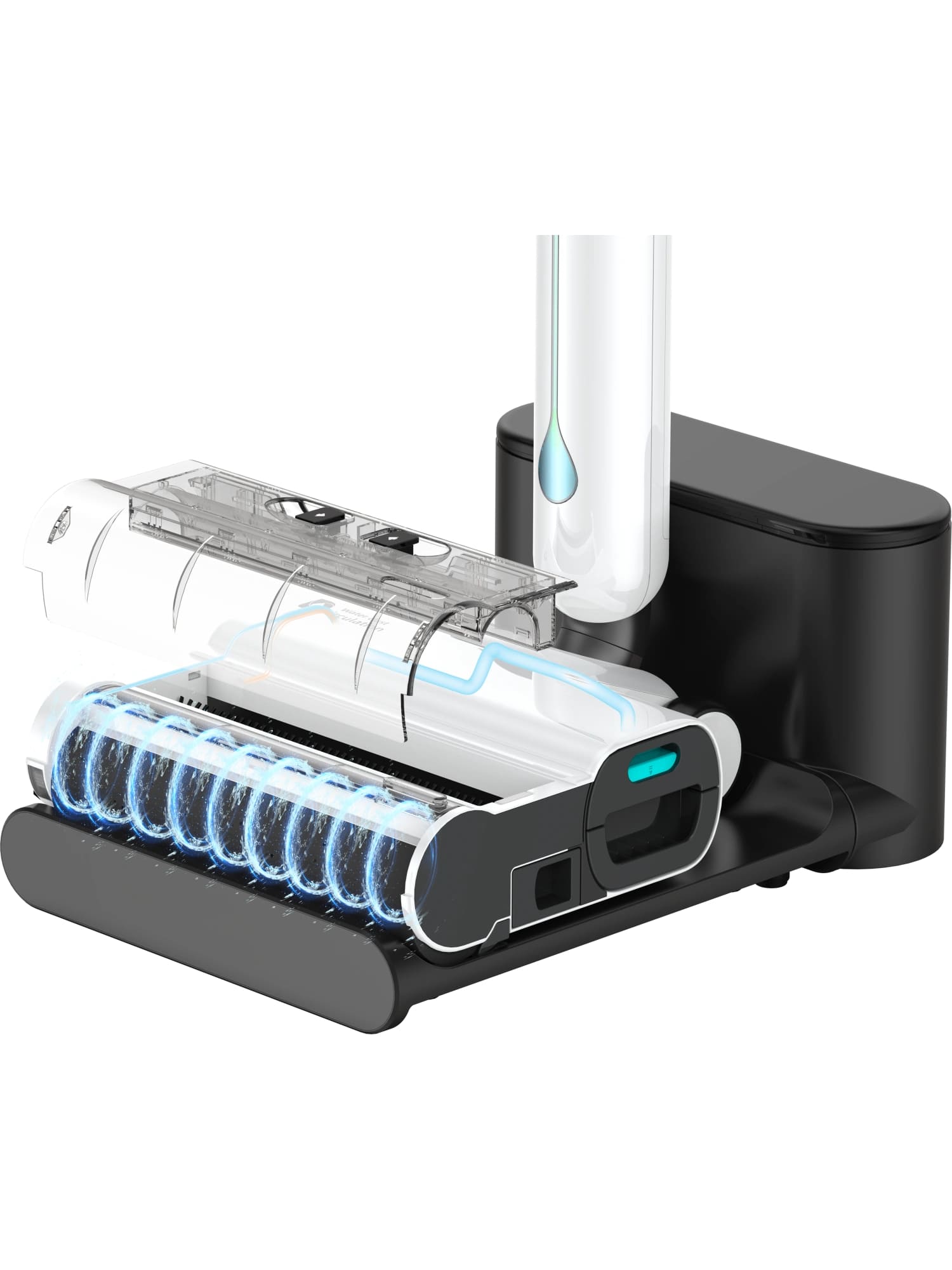 картинка Пылесос вертикальный беспроводной Hiberg STYLLE Q 