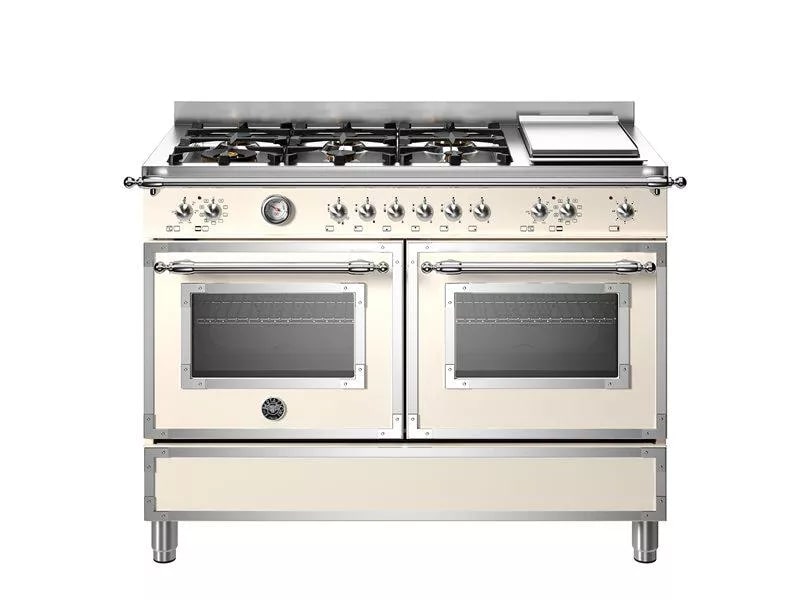 картинка Комбинированная кухонная плита Bertazzoni HER126G2EAVT слоновая кость 