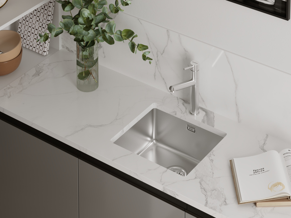 картинка Мойка для кухни Ukinox ЛОФТ LOB340.400 -GT10P 